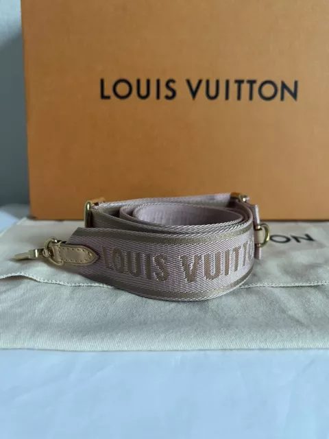 LOUIS VUITTON STRAP BANDOULIERE JAQUARD for Multi Pochette Or BAG