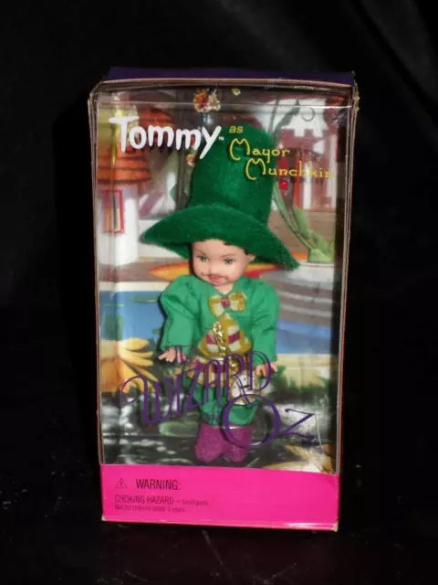 1999 THE WIZARD OF OZ Barbie Doll Tommy as Mayor Munchkin # 25817 NRFB