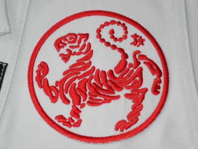 Shotokan Karatedo mit Tiger Logo - ECHTE BESTICKUNG zum Aufnähen oder Aufbügeln