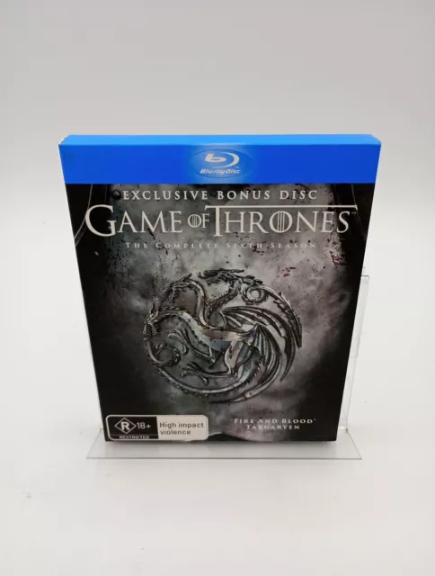 Game Of Thrones - The Complete Sixth Season EXCLUSIVE BONUS disc BLURAY