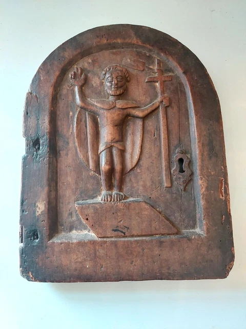Ancient Small Carved Cathredral Door- Byzantine Era