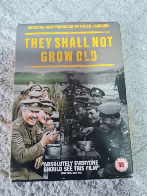 They Shall Not Grow Old (DVD, 2018)