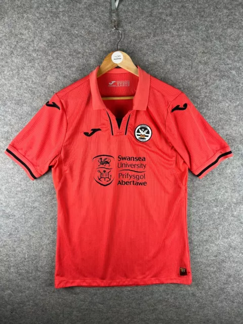 Joma Swansea City Mens Football Shirt Mens Extra Large Orange 3rd 2021/22 Wales