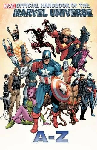 Official Handbook Marvel Universe A To Z Volume 2 GN Captain America New NM