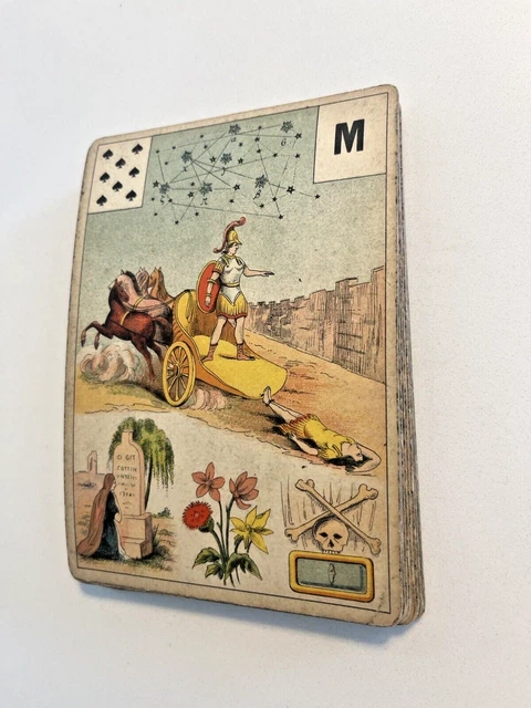 13 Vintage Antique Constellation Tarot Cards Large France Old French Tarot Card