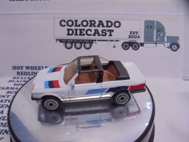 Loose Matchbox White BMW 323i Cabriolet