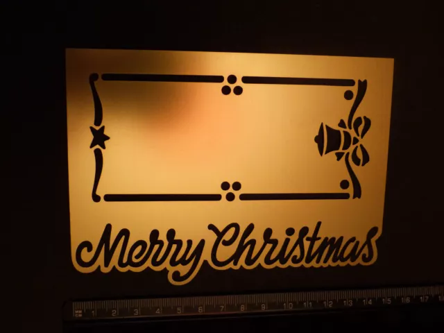 AVEC/stencil/Christmas/Frame/Bell/Text/emboss/4.051.907