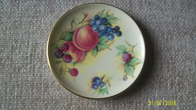 Crown Staffordshire  Pin Dish . " Orchard Glory "