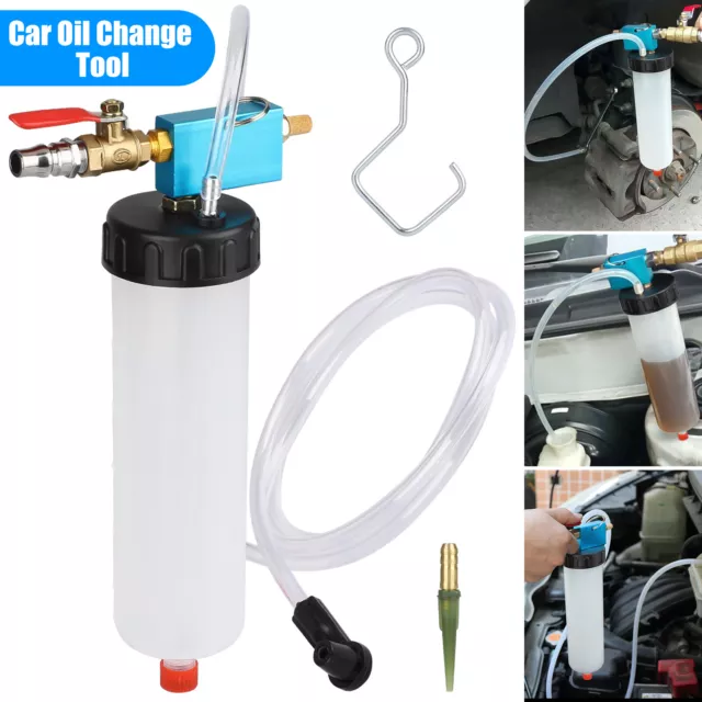 Car Vehicle Vacuum Brake Bleeder Tank Fluid Oil Change Pump Equipment Tool Kit