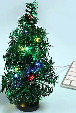 USB Powered LED Desktop Christmas Tree for Office / Home / Dorm / Desk