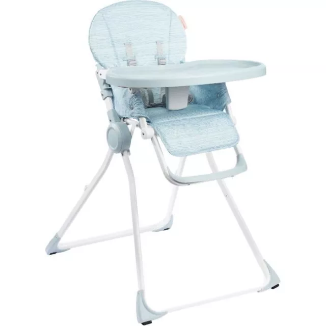 Badabulle Chaise haute pour bébé ultra compacte et légere - Dossier et tablet...