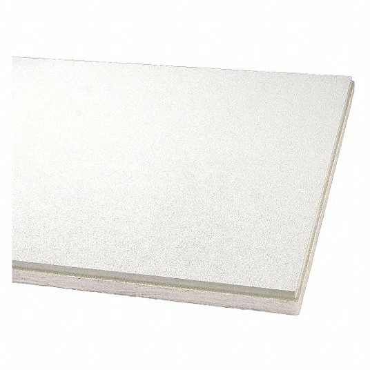 ARMSTRONG 3352 Optima Fiberglass Ceiling Tile, 24" x 24", White, 24 PK
