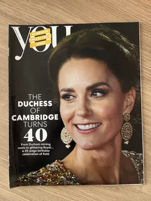 You Magazine Princess Kate Middleton Turns 40 The Royal Family January 2022