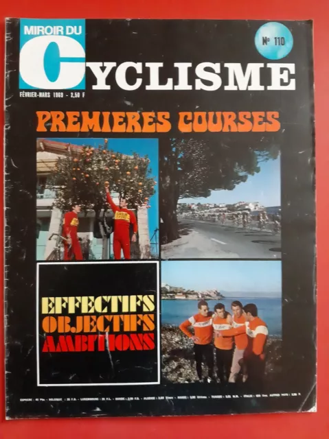 1969 miroir du cyclisme n°110 SPECIAL SAISON 1969  CALENDRIERS EQUIPES EFFECTIFS