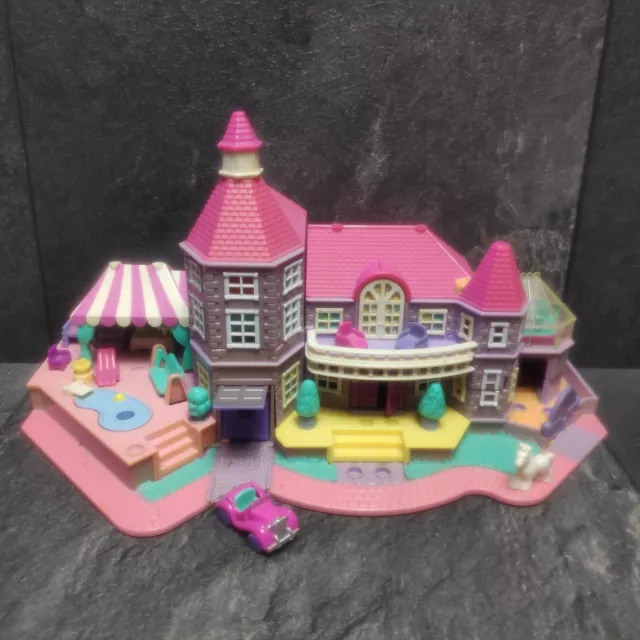 Polly Pocket Bluebird Magical Mansion Villa Mit Licht | 1994