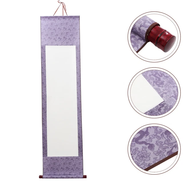 2 Pezzi Mini Pergamene Vuote Per Calligrafia Cinese - Carta Di Riso Per Pittura E Scrittura, Decorazione Parete - Foto 8