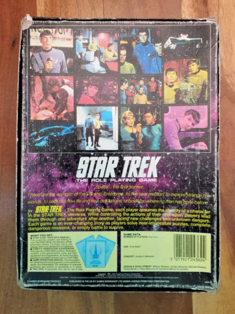 Collectible Star Trek The Role Playing Game Second Edition FASA 1983 COMPLETE 2
