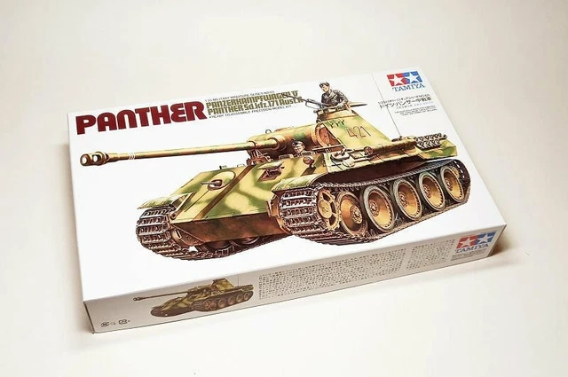 Tamiya Military Model 1/35 German Panther Tank Panzerkampfwagen V Ausf.A 35065
