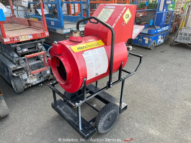Campo Blaze 200 D/G Portable Jobsite Indirect Forced Air Heater -Parts/Repair