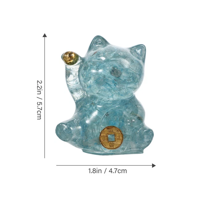 Ornement De Chat Porte- Mini Statue Figurines Petites Chats