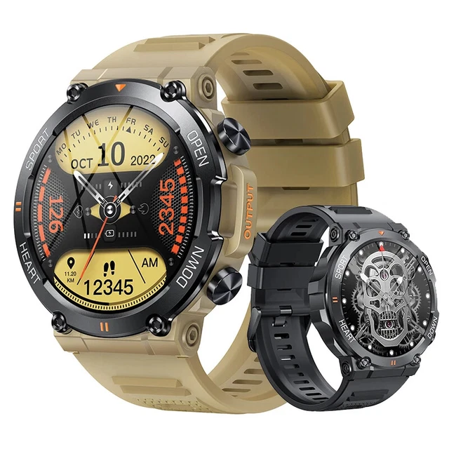 SOUYIE Smartwatch GTX13 Con Chiamate Bluetooth E Display AMOLED 1,99'' – Monitoraggio Salute E Sport, Batteria 350mAh, Ricarica Rapida – Nero