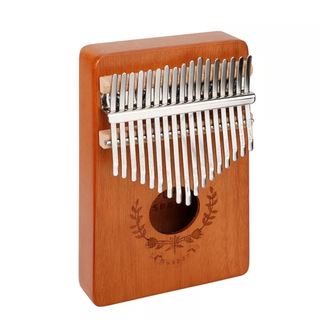 Squisito pianoforte a pollice 17 tasti Mbira con struttura in legno di alta qualità