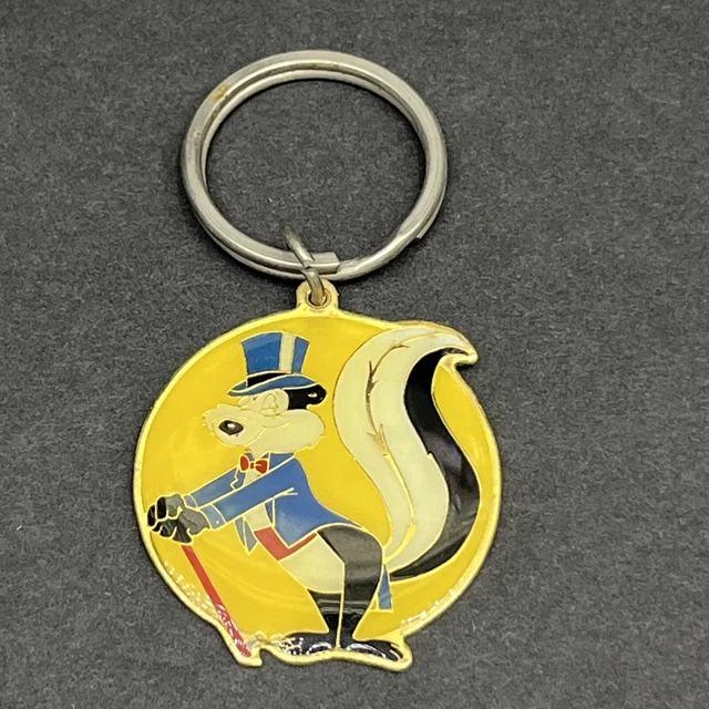 VINTAGE Pepe Le Pew keychain Warner Bros. 1993 GIFT CREATIONS