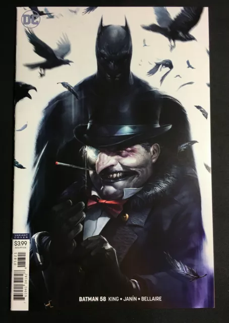 Batman 58 Variant Francesco Mattina Penguin V 3 Nm 1 Copy Joker Wonder Woman Dc
