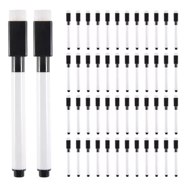 50 Pen Water Colour Whiteboard Marker Pens Dry Erase White Board Pen with3725