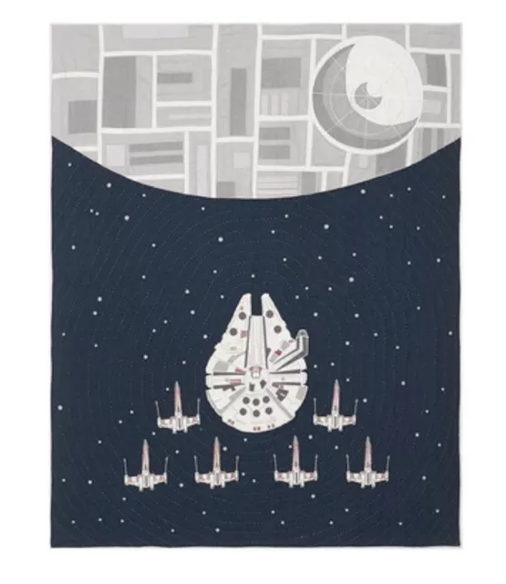 Pottery Barn Kids Star Wars quilted bedspread