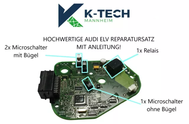 Reparatursatz ELV Steering Lock Modul Repair-Kit Audi A6 4F 4L Q7 4F0905852B