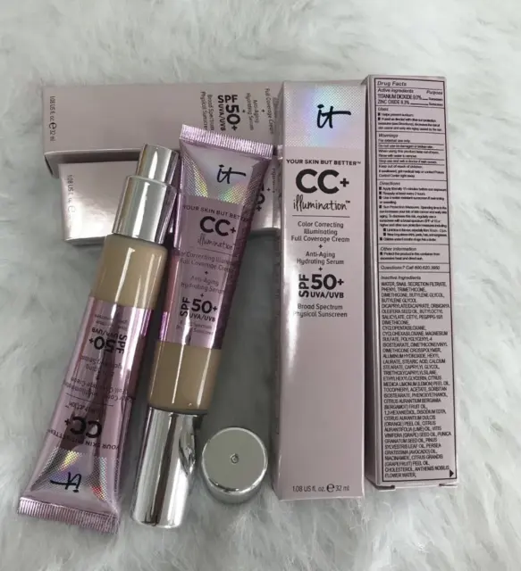 IT CC Your Skin But Better Illumination Cream SPF 50+ 32ml Medium/Light