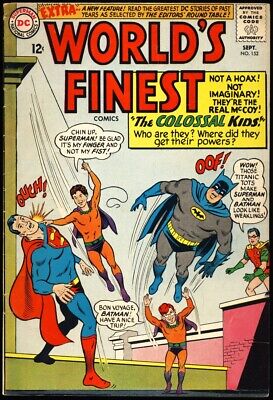 WORLD'S FINEST COMICS #152 1965 VG/FN MR MXYZPTLK Superman BAT-MITE Batman