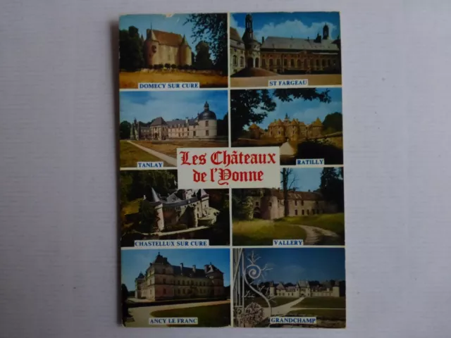 cp-les chateaux de l'yonne-multivues