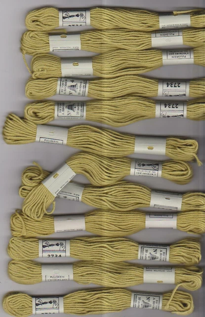 LOT 10 ÉCHEVETTES Coton Retors Coton DMC Neuves Dans Une Boîte En Métal EUR 6,00 - FR