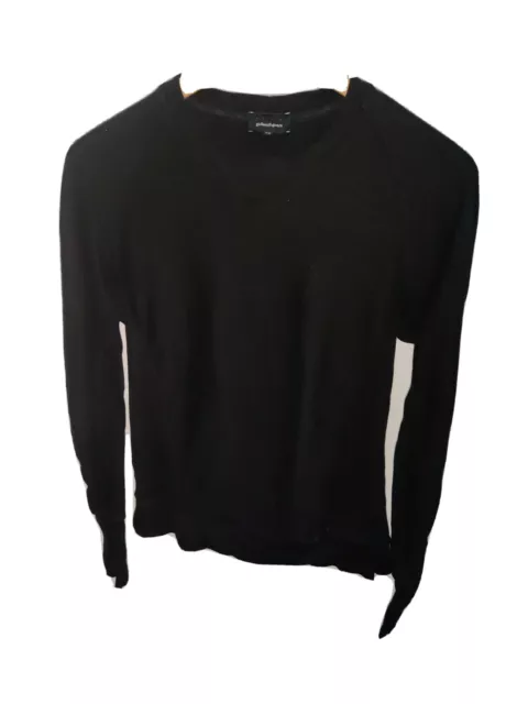 Vintage Giuliano Fujiwara Men's Black Crewneck Sweater Size 46