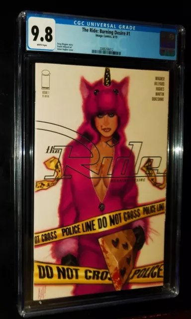 CGC THE RIDE: BURNING DESIRE #1 2019 Image Comics CGC 9.8 NM/MT White Pages