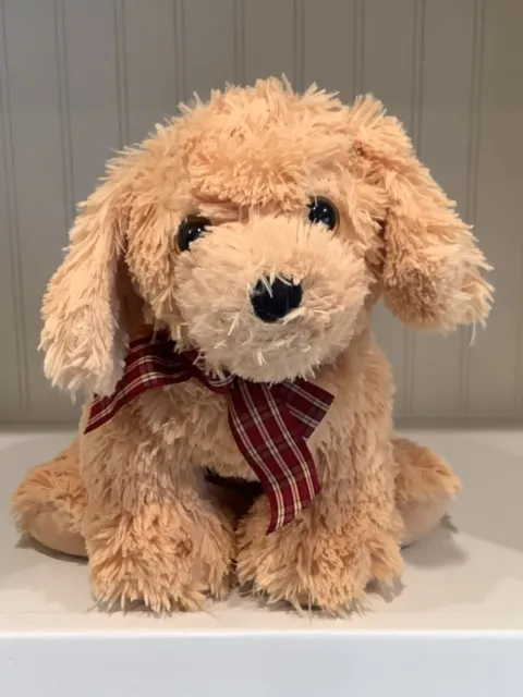 Ty Classic Goldwyn 10” Golden Retriever Puppy Beanbag Plush Stuffed Animal