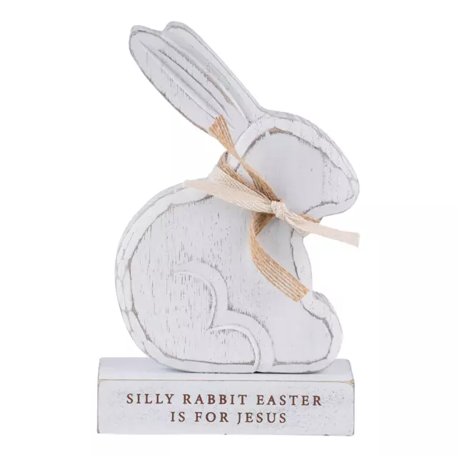 Silly Rabbit Easter is for Jesus Bunny by Glory Haus Free Shipping
