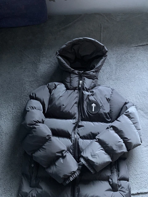 trapstar irongate jacket grey