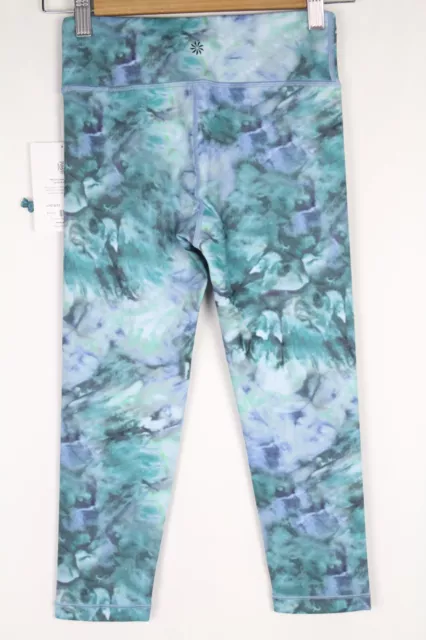 Athleta Girl High Rise Chit Chat Capri Legging Solarize Cottage Blue 2