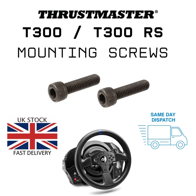 SOLO Vite Thrustmaster Kit Fissaggio Ruota Supporto Morsetto - Foto 8