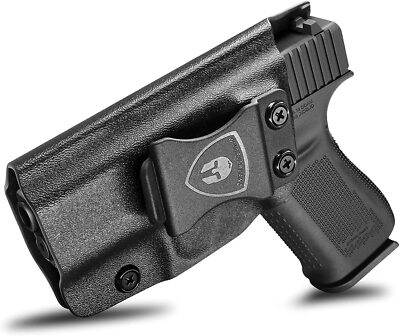 Pistol Holsters Fits for Glock 43/43X Concealed Carry IWB Kydex Gun Bags With Belt Clip and Claw Not for G43X MOS Right and left