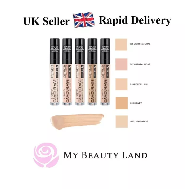 CATRICE \'LIQUID CAMOUFLAGE\' High Coverage Long-Lasting Concealer ALL SHADES  New! £7.99 - PicClick UK
