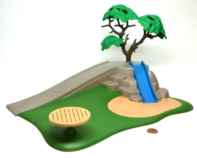 Playmobil – Grand Jardin D'enfants / Parc (5024) – Jeu D'occasion Complet