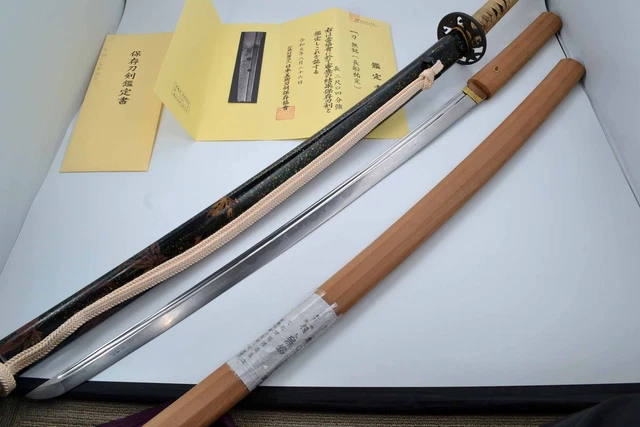 Katana Japanese sword Mumei (Osafune Sukesada) Muromachi Period NBTHK hozon