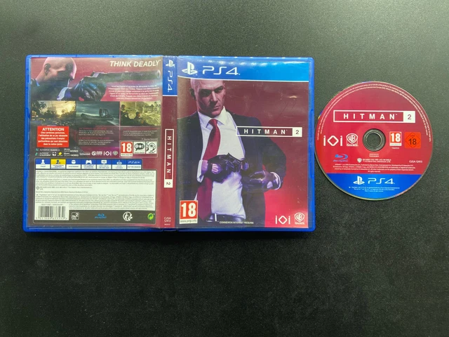 Jeu Hitman 2 PlayStation 4 en boite PS4 Sony FR