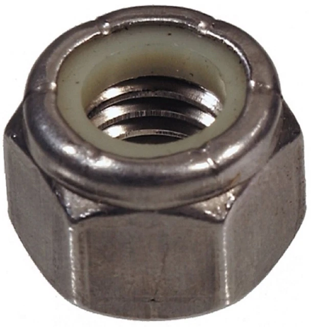 Hillman 882042 Zigrinato Filo Acciaio Inox Nylon Inserto Chiusura Dado 1cm 16