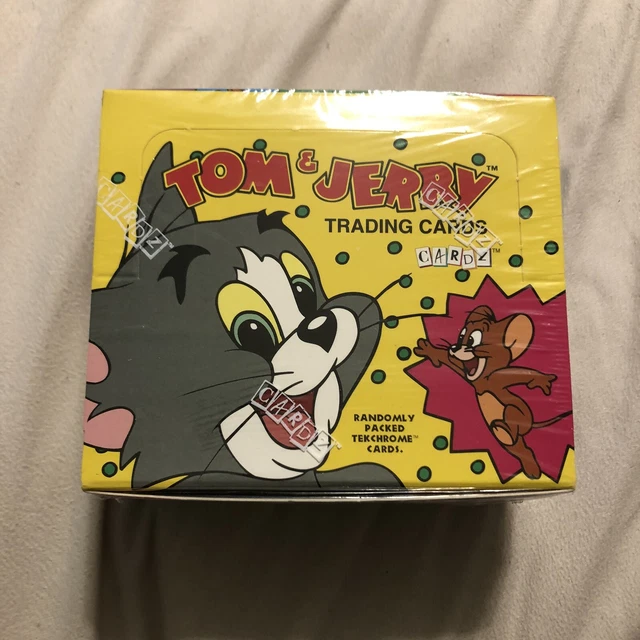 TOM & JERRY Trading Card Box 36 Packs (Cardz, 1993) 36 packs Sealed
