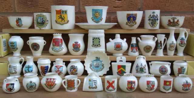 Goss - Selection Of Crested China & Other Items